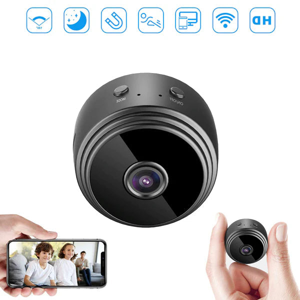 EyeGuard | Compact WiFi Security Camera with HD Night Vision