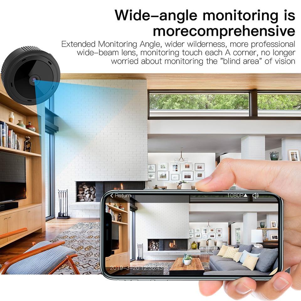 EyeGuard | Compact WiFi Security Camera with HD Night Vision