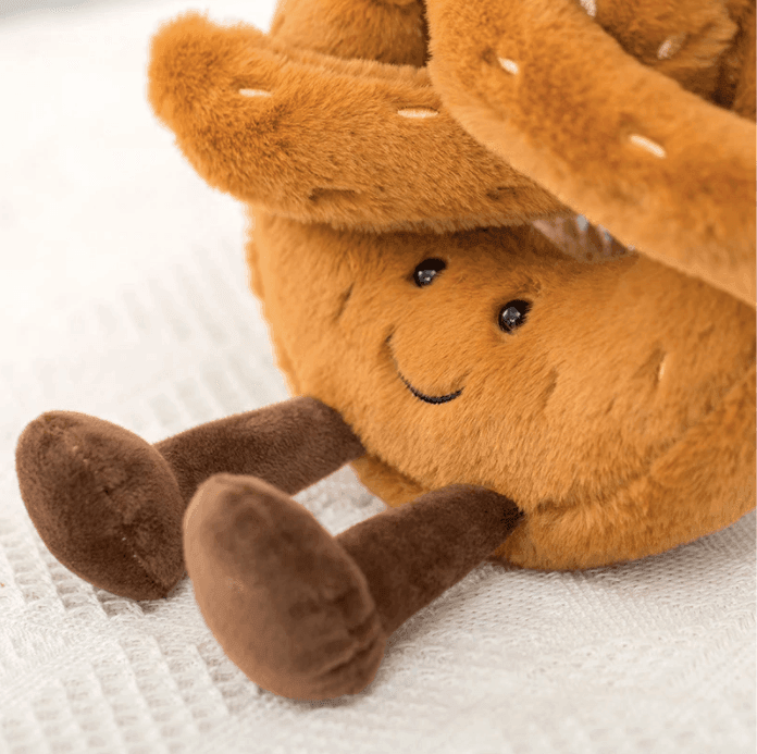Croissant Plush Toy | Soft Food-Themed Cuddle Companion