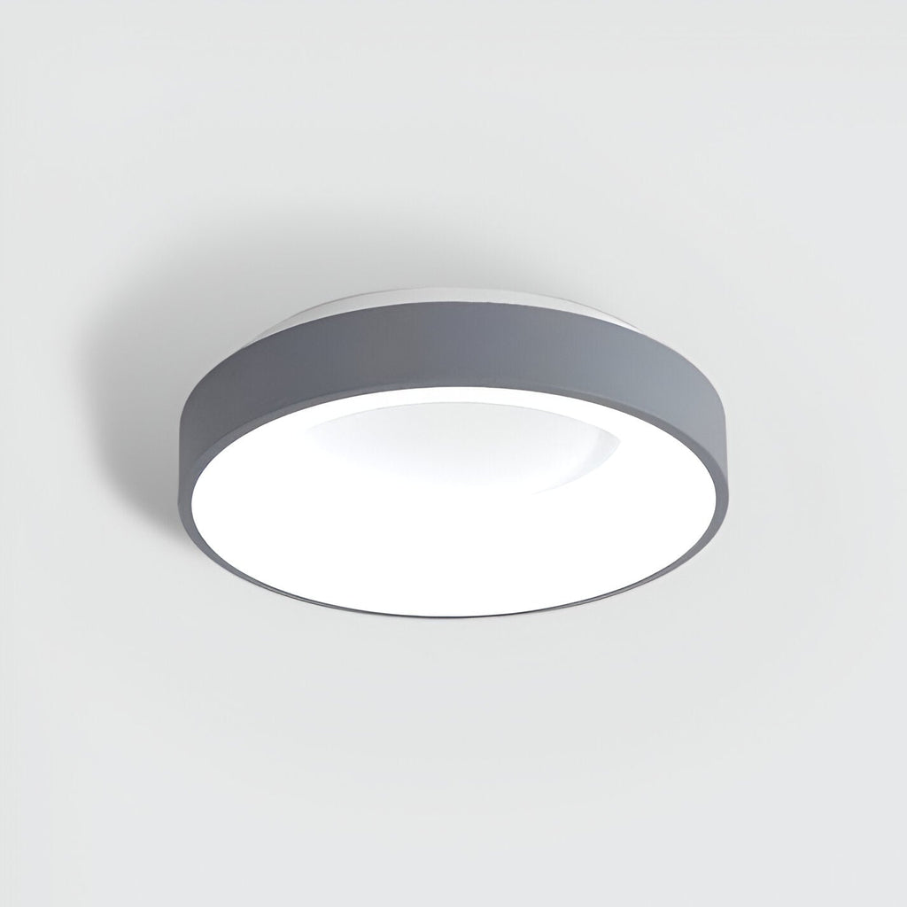 Nordic Modern Round Led Ceiling Light 1-Light