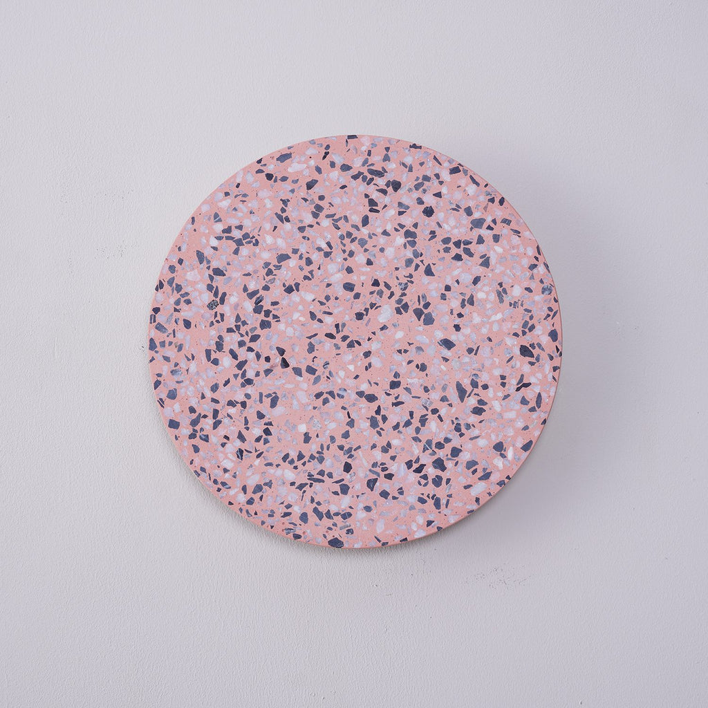 Modern Terrazzo Round Wall Sconce LED 1-Light
