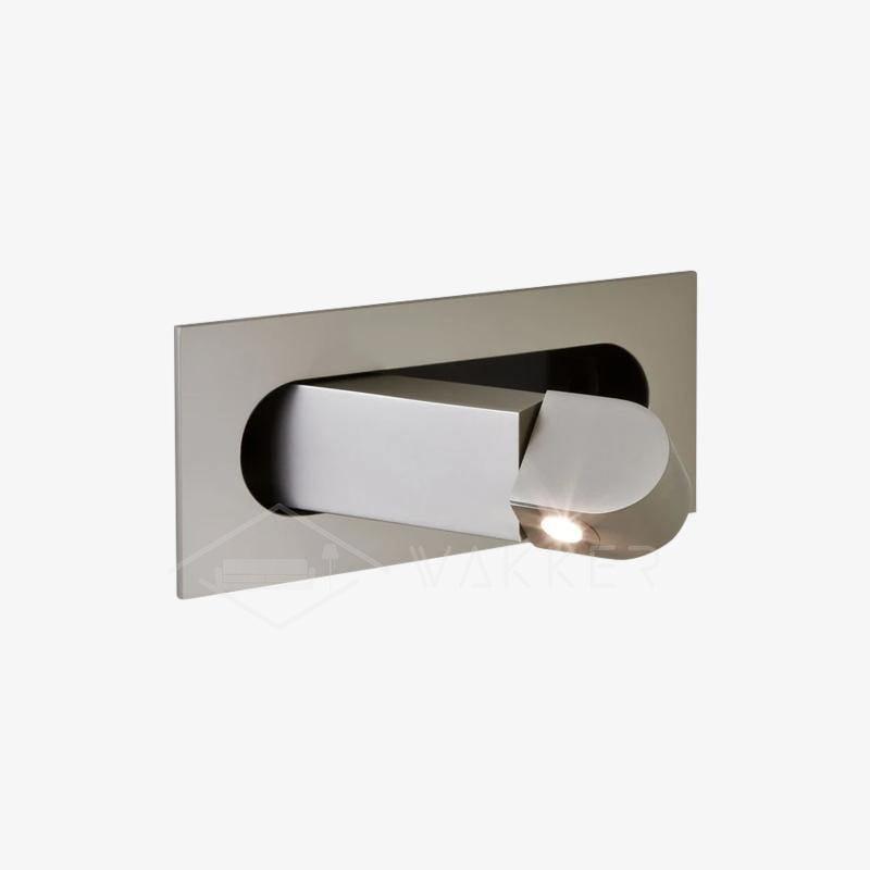 Modern Recessed Rectangular Adjustable LED Wall Sconce 1-Light