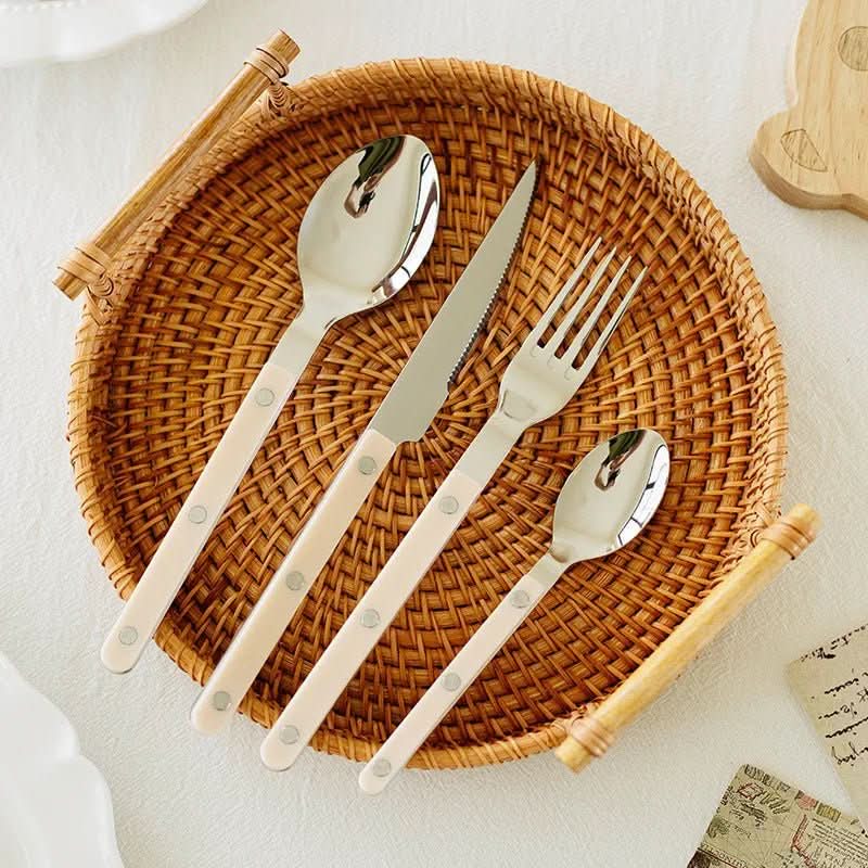 Guili | 24-piece stainless steel cutlery set with engraving