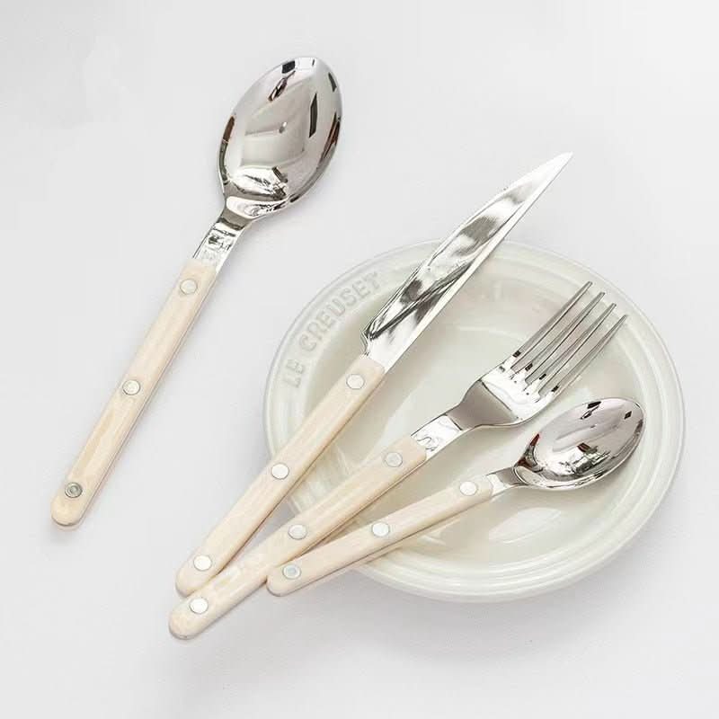 Guili | 24-piece stainless steel cutlery set with engraving