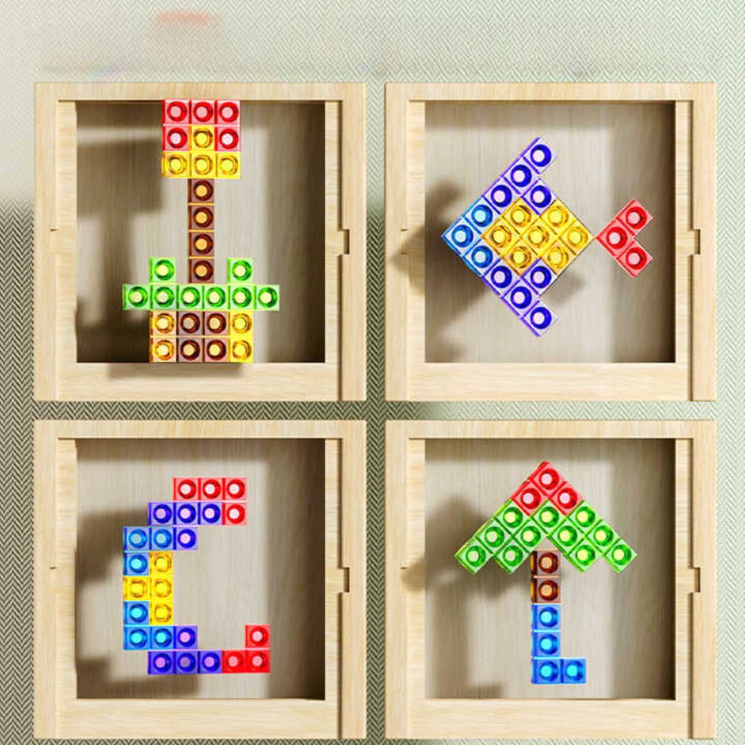 Ecoblock Tetris – Wooden Puzzle Game for All Ages