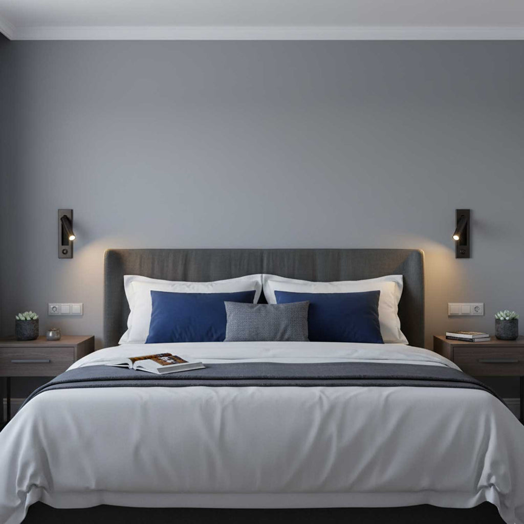 Modern Minimalist Embedded Aluminum LED Wall Sconce 1-Light