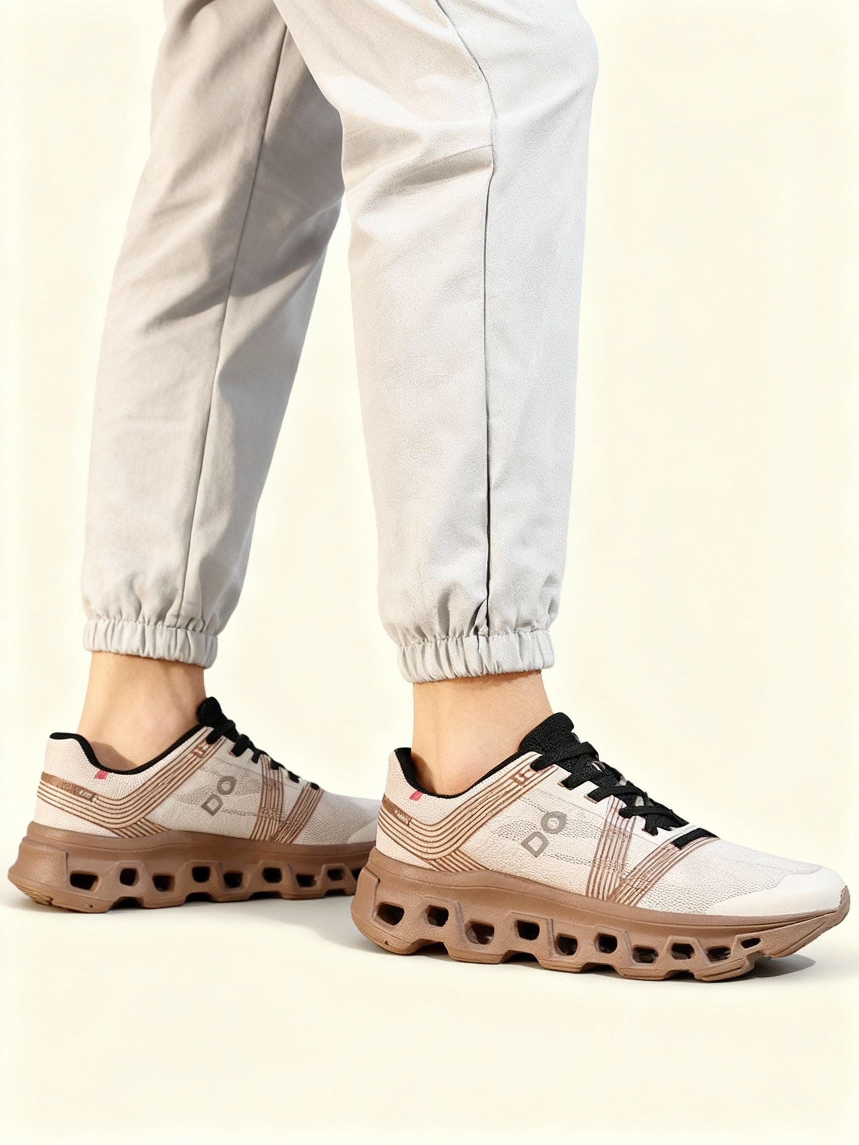 Guili Men's Sneakers | Cotton Fabric Upper | Breathable, Lightweight, Lace-Up