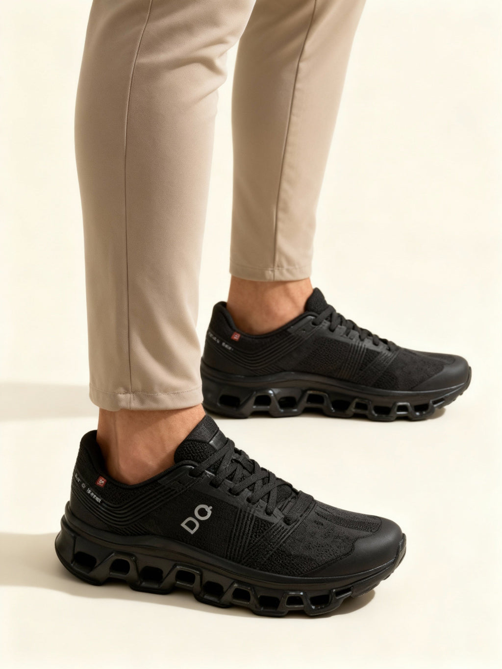 Guili Men's Sneakers | Cotton Fabric Upper | Breathable, Lightweight, Lace-Up