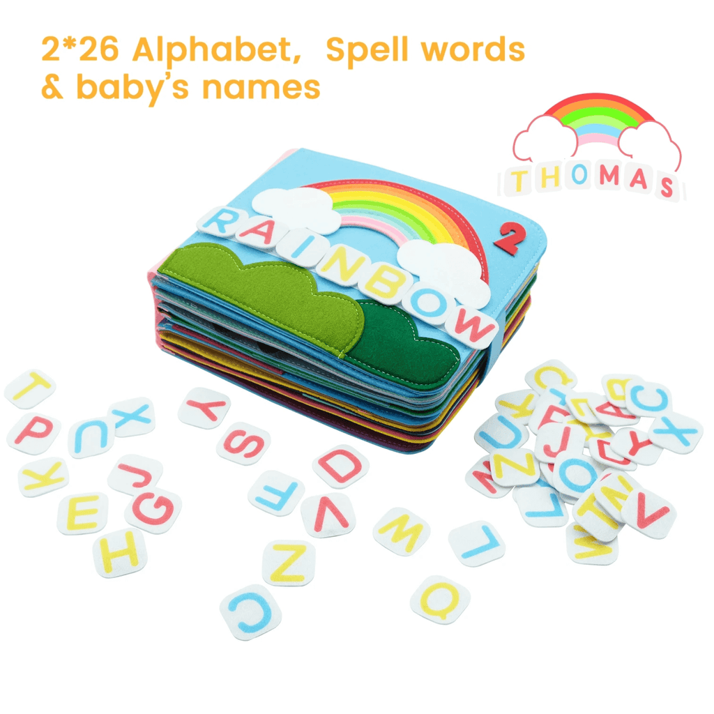 Guili | Montessori Preschool Pressure Board | Playful Learning Experience for your Baby - 3D Baby Storybook