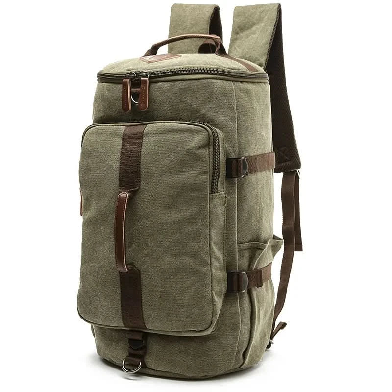 Guili | Men’s Canvas Duffle Bag for Travel & Daily Use
