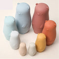 Guili | StackyFriends Matryoshka | Playfully Developing - Soft Silicone Stacking Dolls