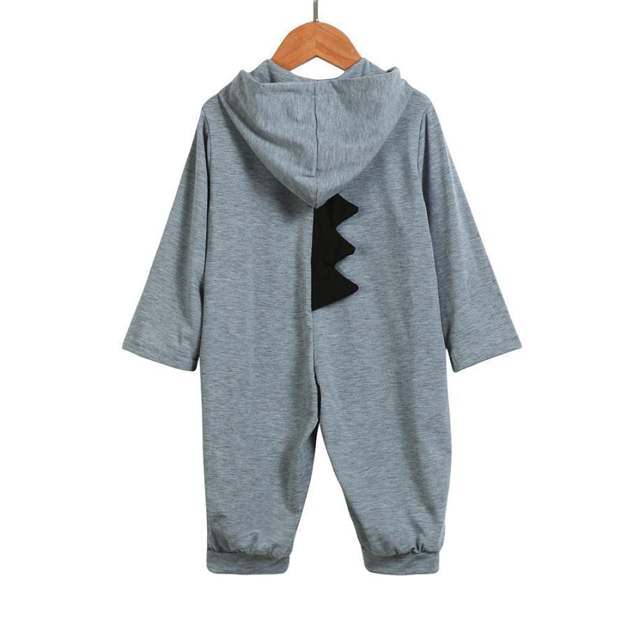 Guili | DinoCuddle Romper | Cuddle Soft Comfort - Dino Jumpsuit for Babies