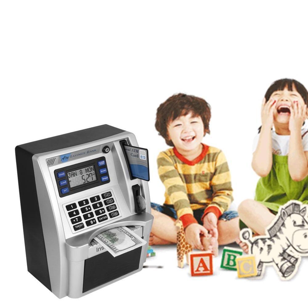 Guili | Electronic ATM Piggy Bank | Educational and fun for children - Learn to save with an interactive piggy bank