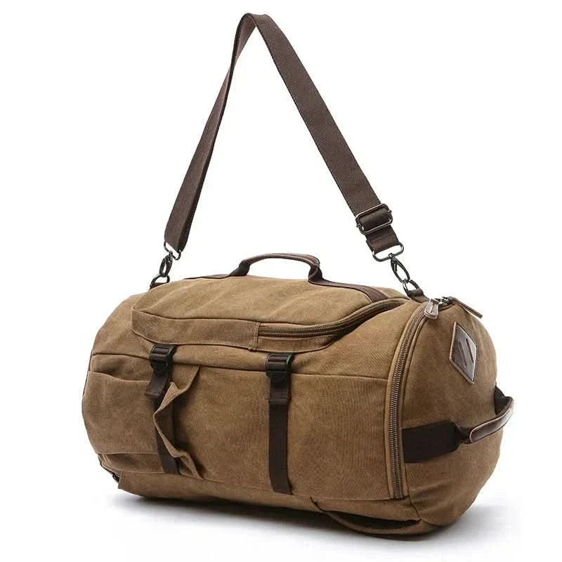 Guili | Men’s Canvas Duffle Bag for Travel & Daily Use