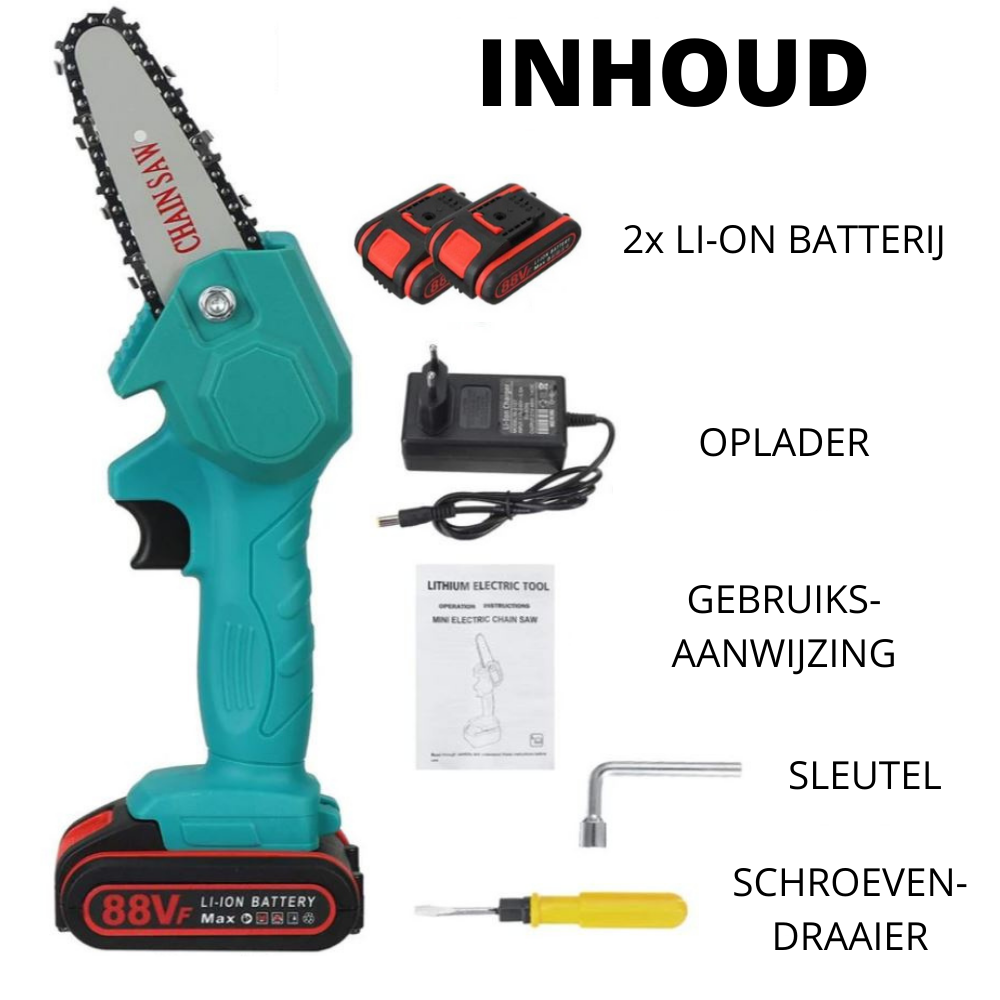 Guili | TimberMate   | Your compact powerhouse – Portable electric mini chainsaw