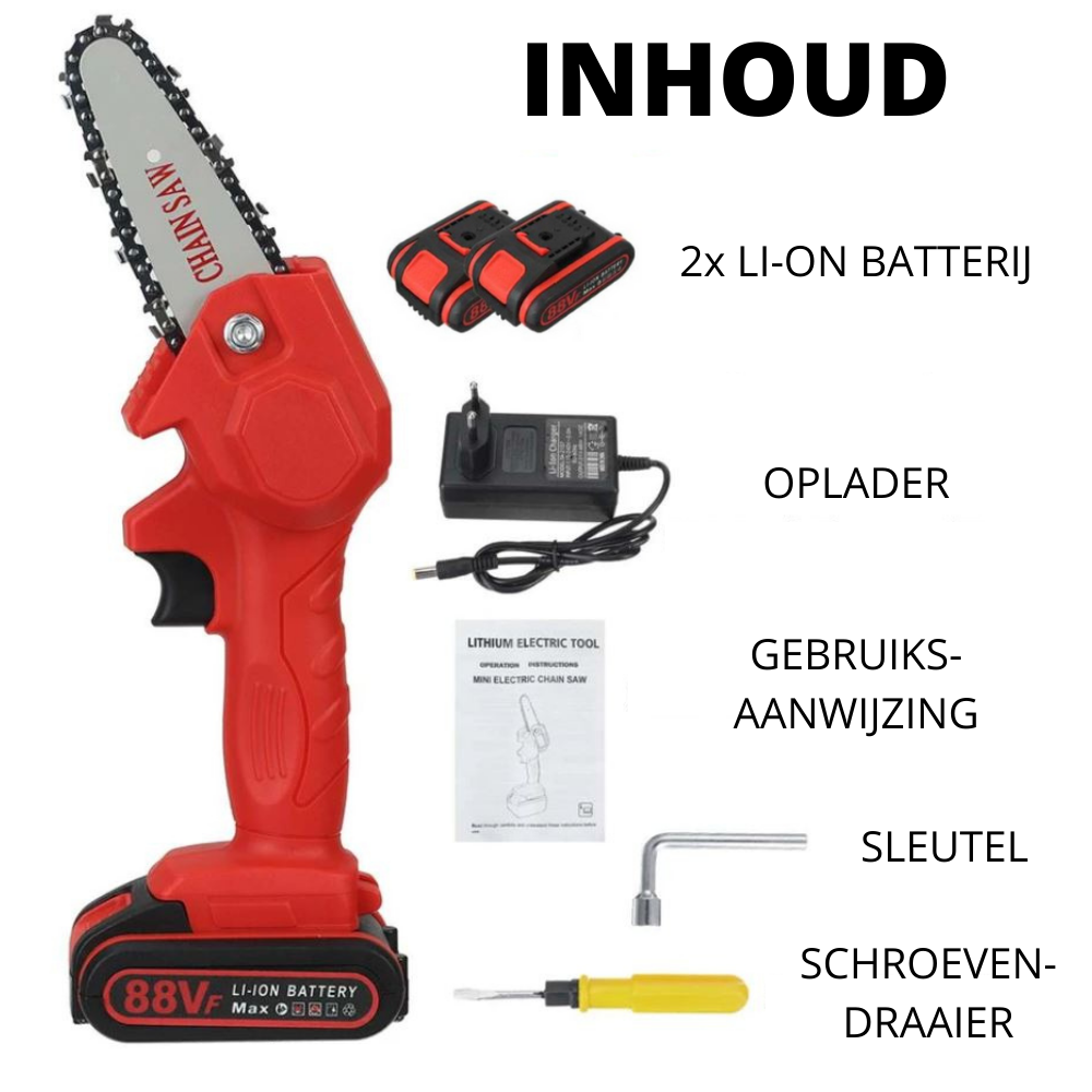 Guili | TimberMate   | Your compact powerhouse – Portable electric mini chainsaw