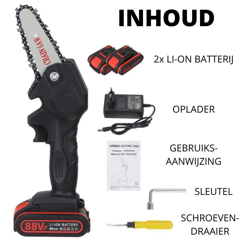 Guili | TimberMate   | Your compact powerhouse – Portable electric mini chainsaw
