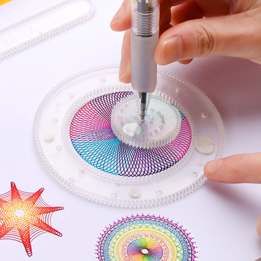 Guili | Spirograph Drawing Set | Creative - Educational Toy for Children