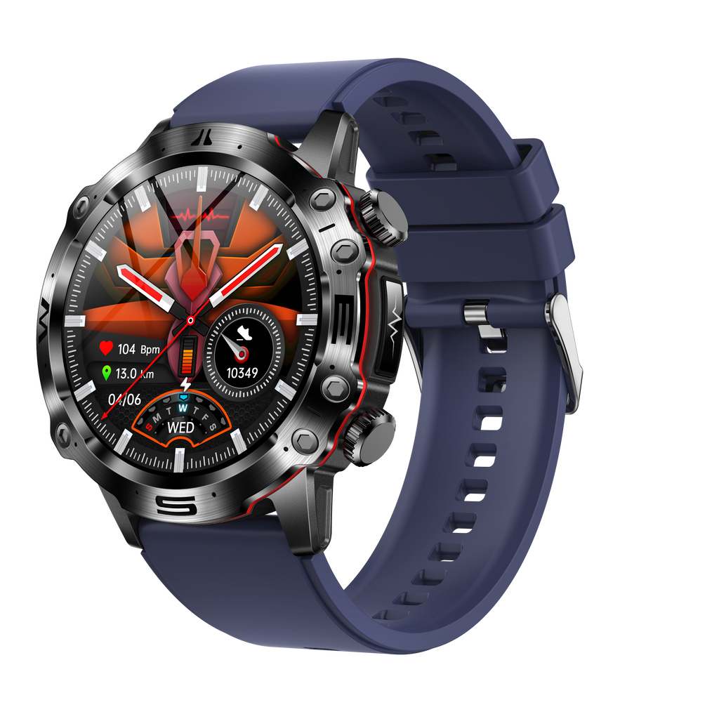 Premium ECG Smartwatch | EKG, Blood Pressure, Blood Sugar & Health Insights