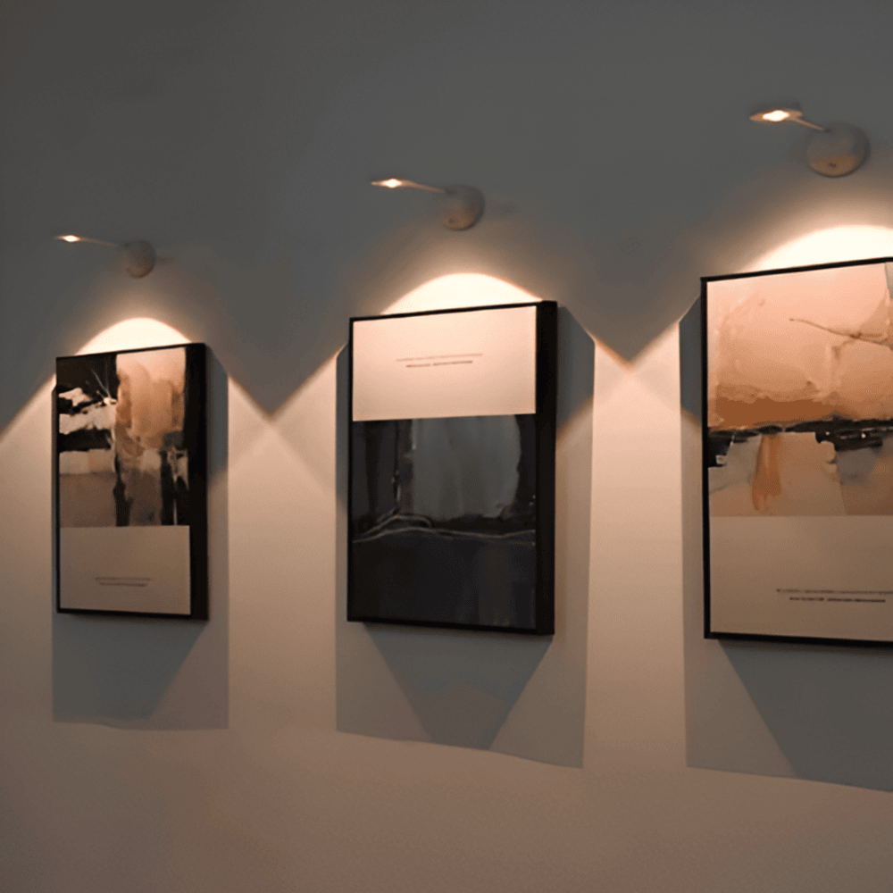 Modern Minimalist Wireless LED Wall Lamp With Motion Sensor 1-Light