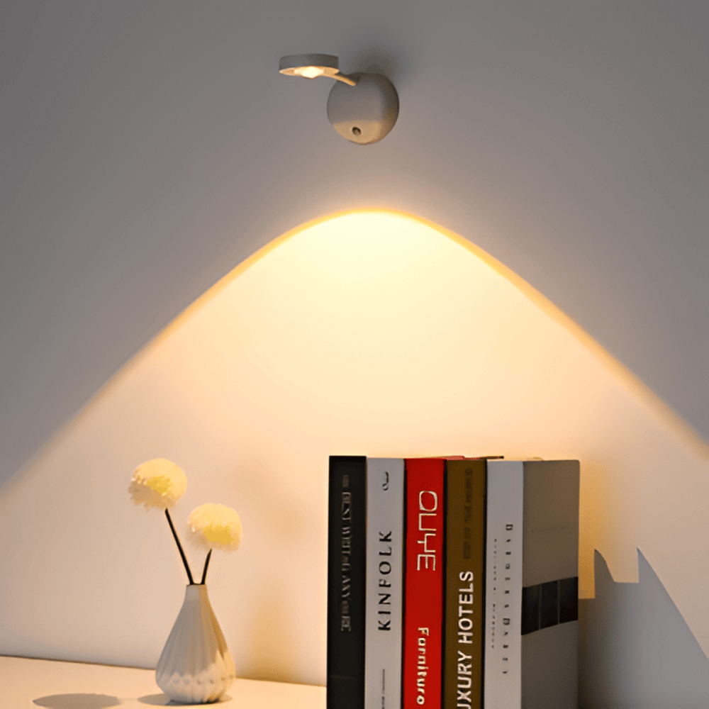 Modern Minimalist Wireless LED Wall Lamp With Motion Sensor 1-Light