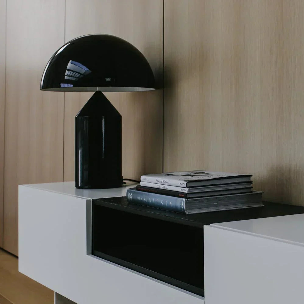 Nordic Brass Dome LED Table Lamp 3-Light