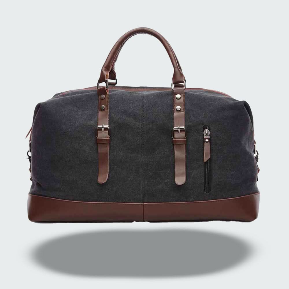 Guili | Icon Canvas & Leather Travel Duffle Bag – 54cm