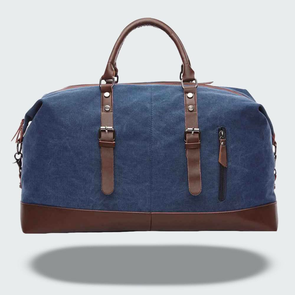 Guili | Icon Canvas & Leather Travel Duffle Bag – 54cm
