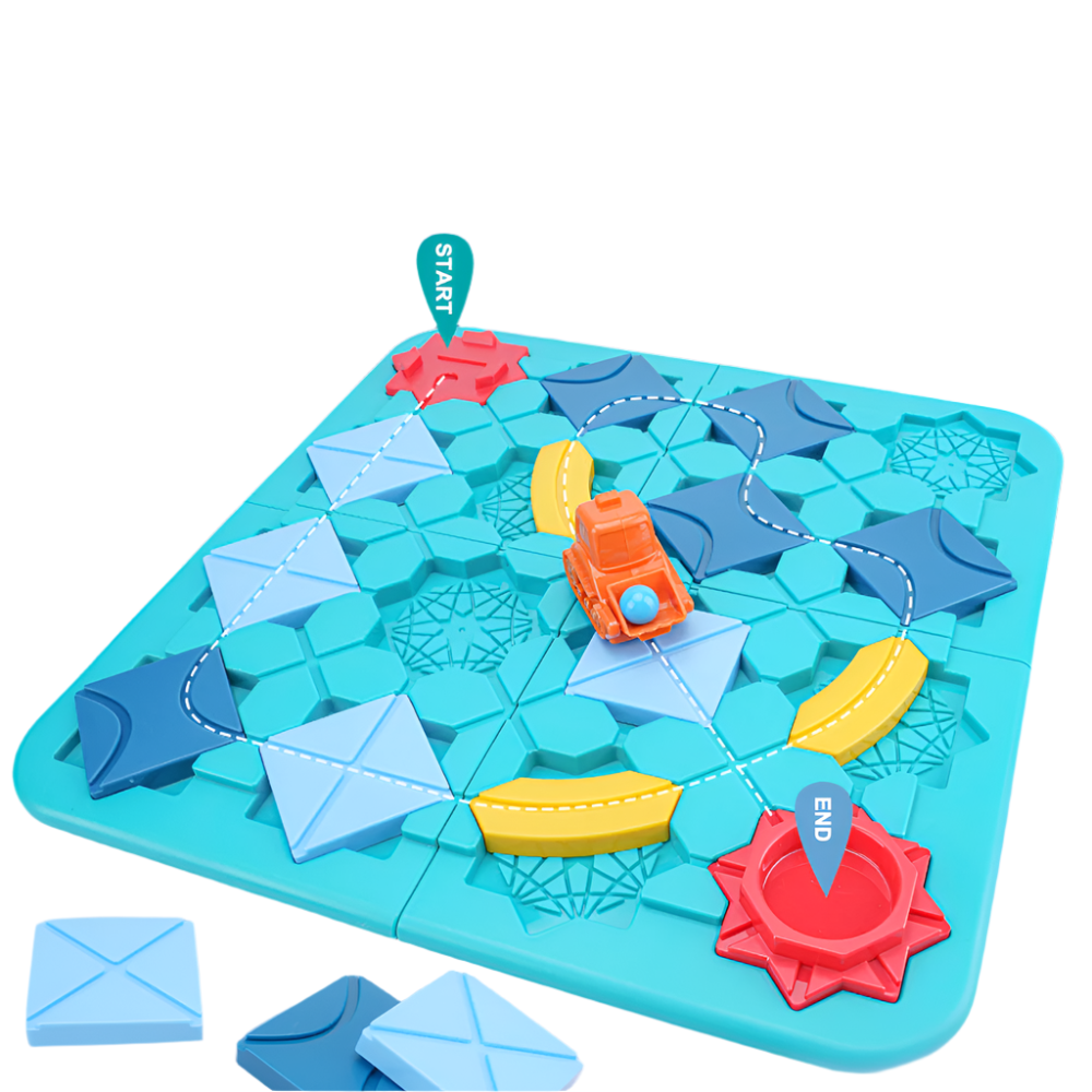 Guili | LogiMaze Board | Stimulate creativity and logical thinking - Montessori puzzle game