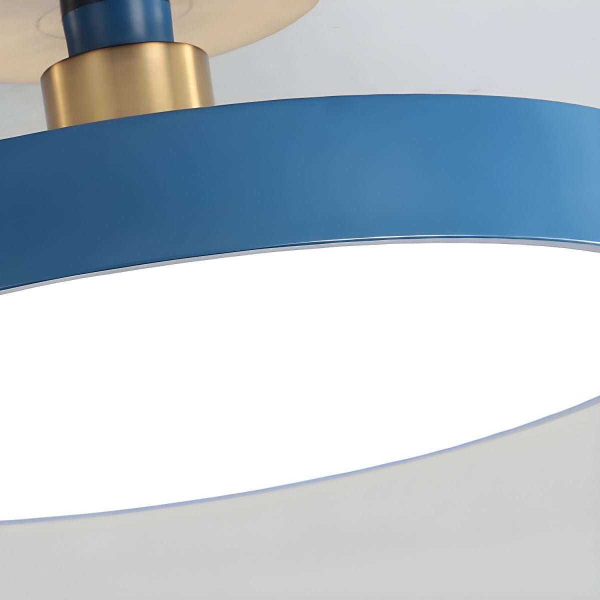 Modern Round LED Flush Mount Ceiling Light 1-Light