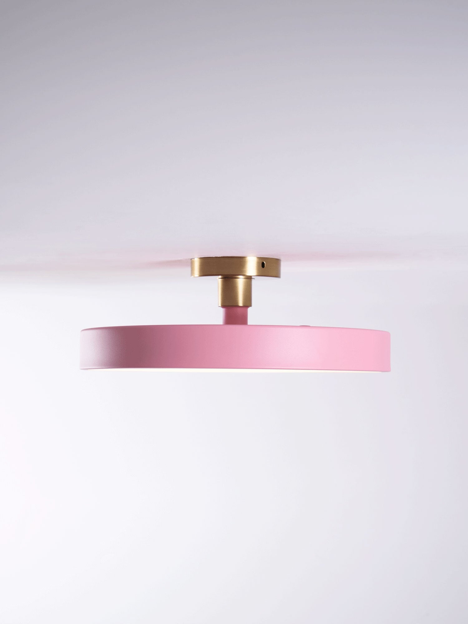 Modern Round LED Flush Mount Ceiling Light 1-Light