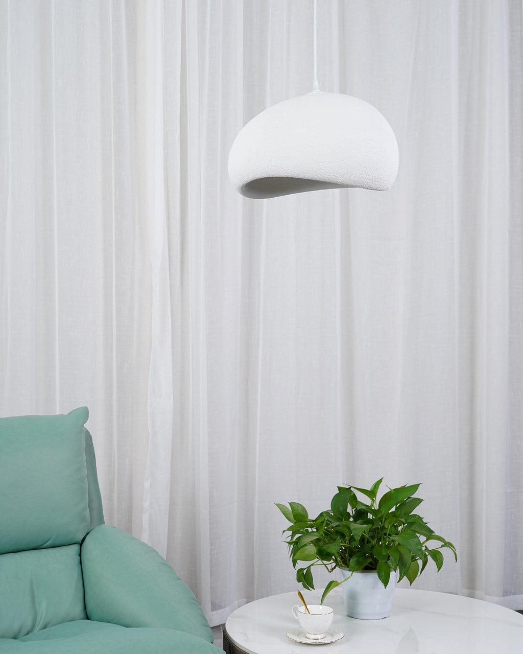 Modern Minimalist Dome LED Pendant Light 1-Light