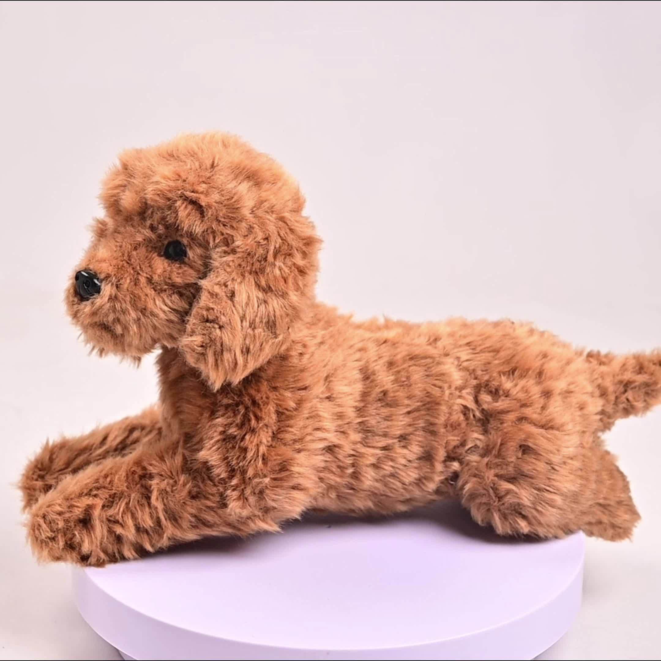 Kids' Plush Dog Toy Realistic Teddy Bear Soft Polyester 40cm