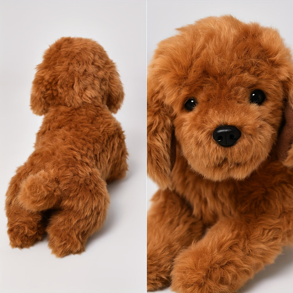 Kids' Plush Dog Toy Realistic Teddy Bear Soft Polyester 40cm