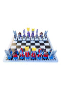 Kids Wooden Chess Set - Fun Learning Tool for Strategic Thinking - 30x30 cm with Chess Pieces