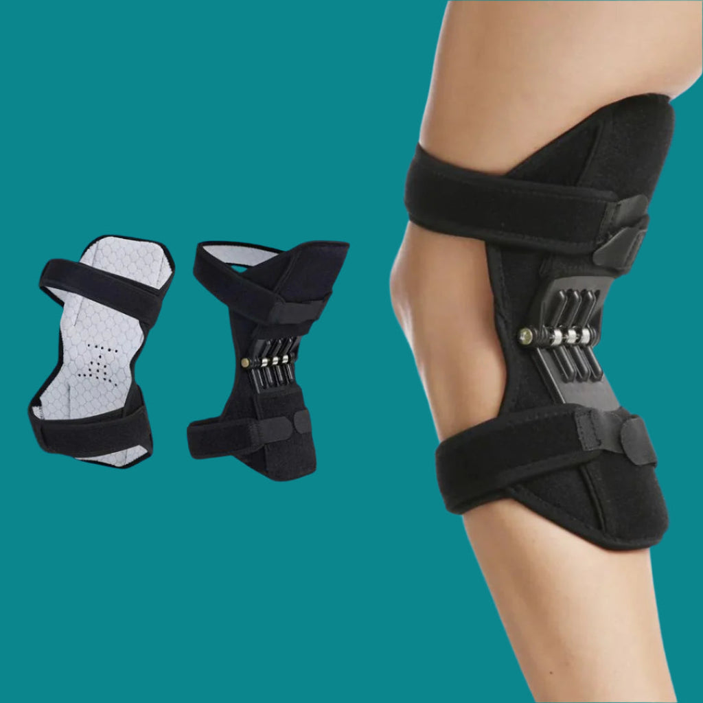 Guili | Hinged Knee Brace Stabilizers - Adjustable Knee Support for Pain Relief, Arthritis & Post-Surgery Recovery - Set of 2