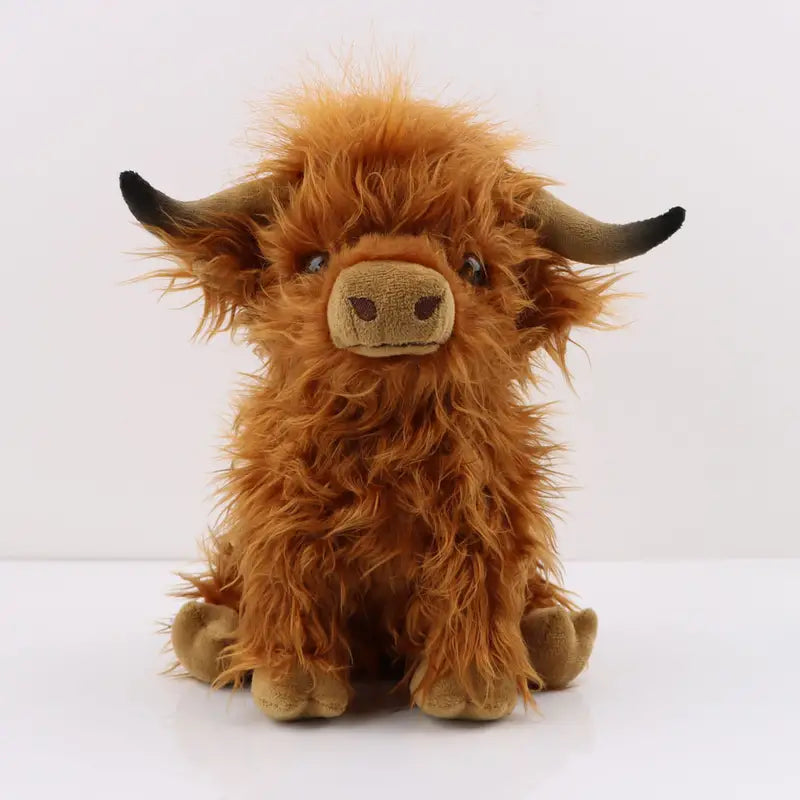 Guili | CozyCow | Let cuddles warm the heart - Plush Highland Cow stuffed animal