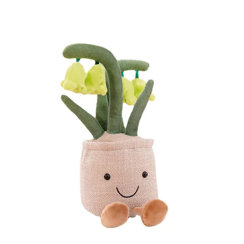 Guili | BloomBuddy | Cheerful cuddle fun - Soft plush tulip in playful colors