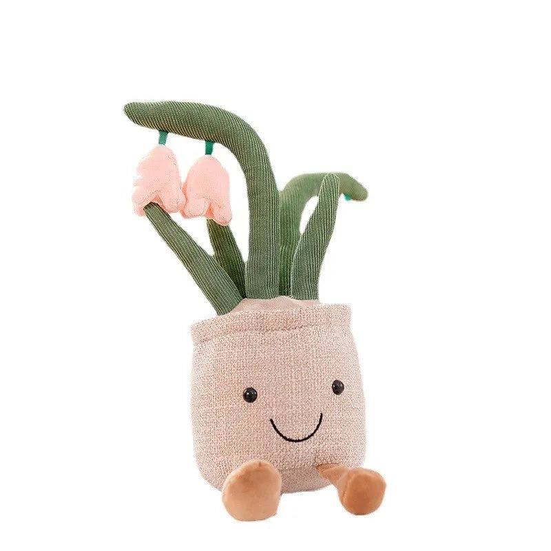 Guili | BloomBuddy | Cheerful cuddle fun - Soft plush tulip in playful colors