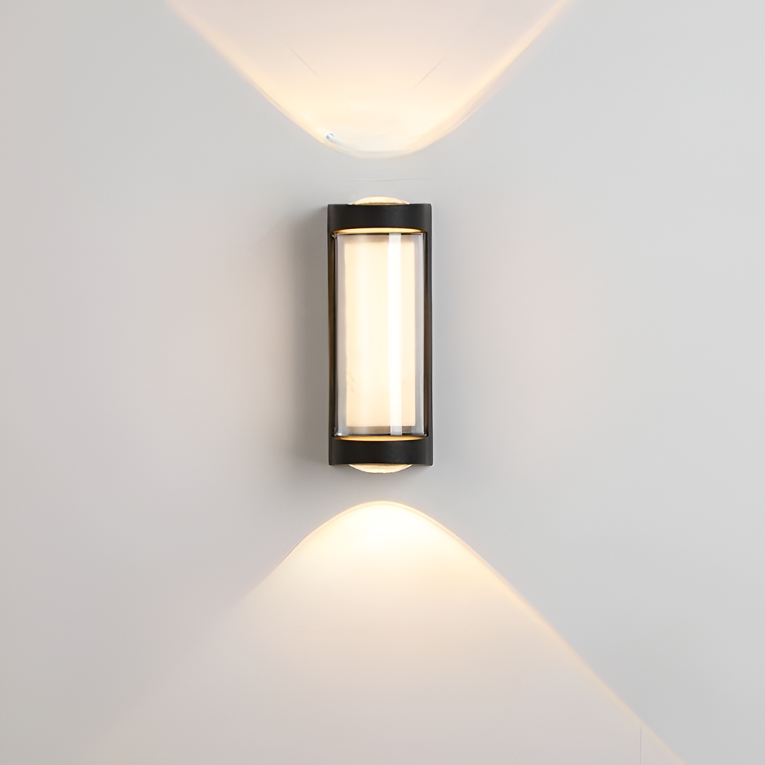 Nordic Minimalist Acrylic Rectangular Outdoor Wall Light LED Up-Down