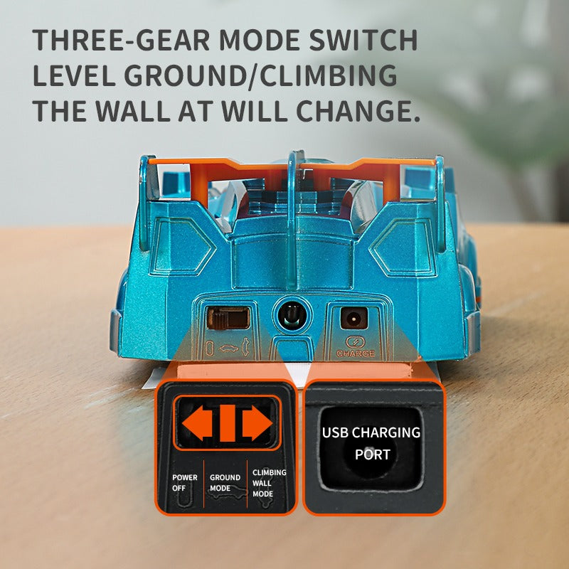 Guili | WallRacer | Make gravity disappear - RC car that climbs walls