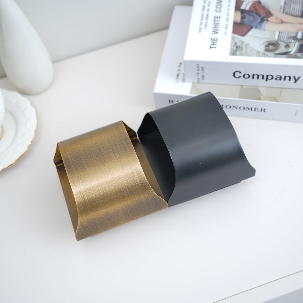 Modern Curved Brass LED Wall Sconce 1-Light