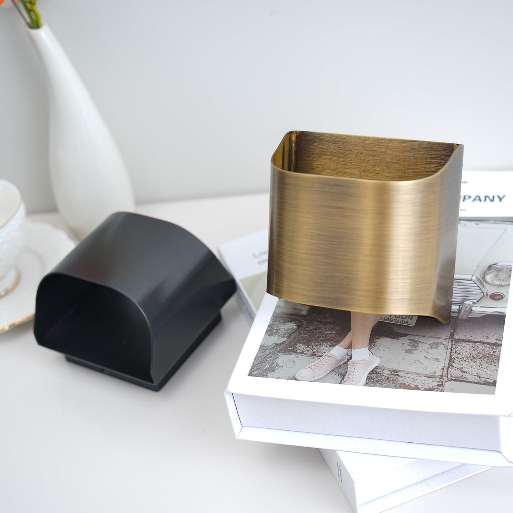 Modern Curved Brass LED Wall Sconce 1-Light