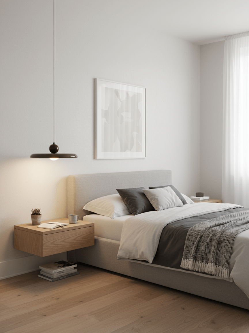 Modern Disc LED Plug-in Pendant Light 1-Light