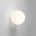 Modern Frosted Glass Globe LED Wall Sconce 1-Light
