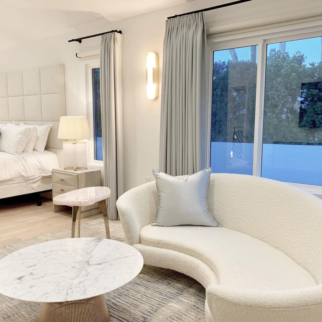 Modern Alabaster Elongated Marble LED Wall Sconce 2-Light