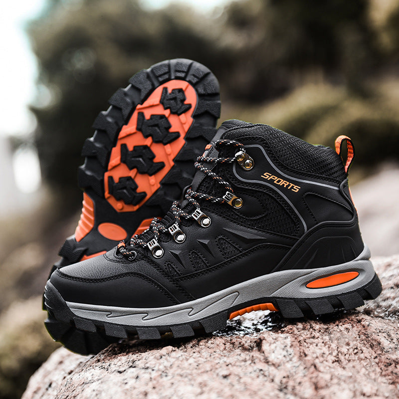 Men’s Mid Height Waterproof Work Boots – Durable Safety Footwear