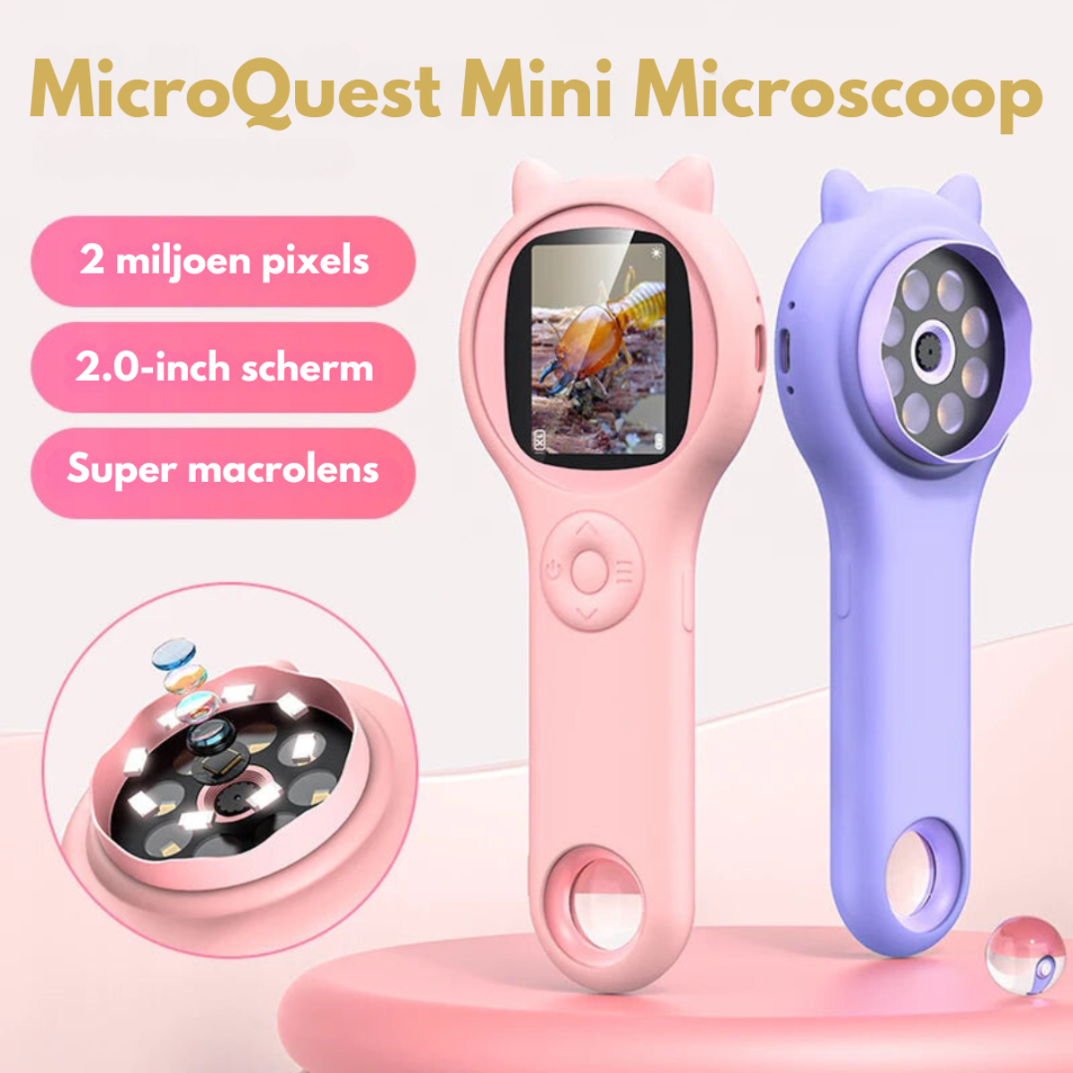 Guili | MicroExplorer | Discover the invisible world - Digital microscope for children