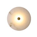 Modern Marble Round LED 1-Light Wall Light