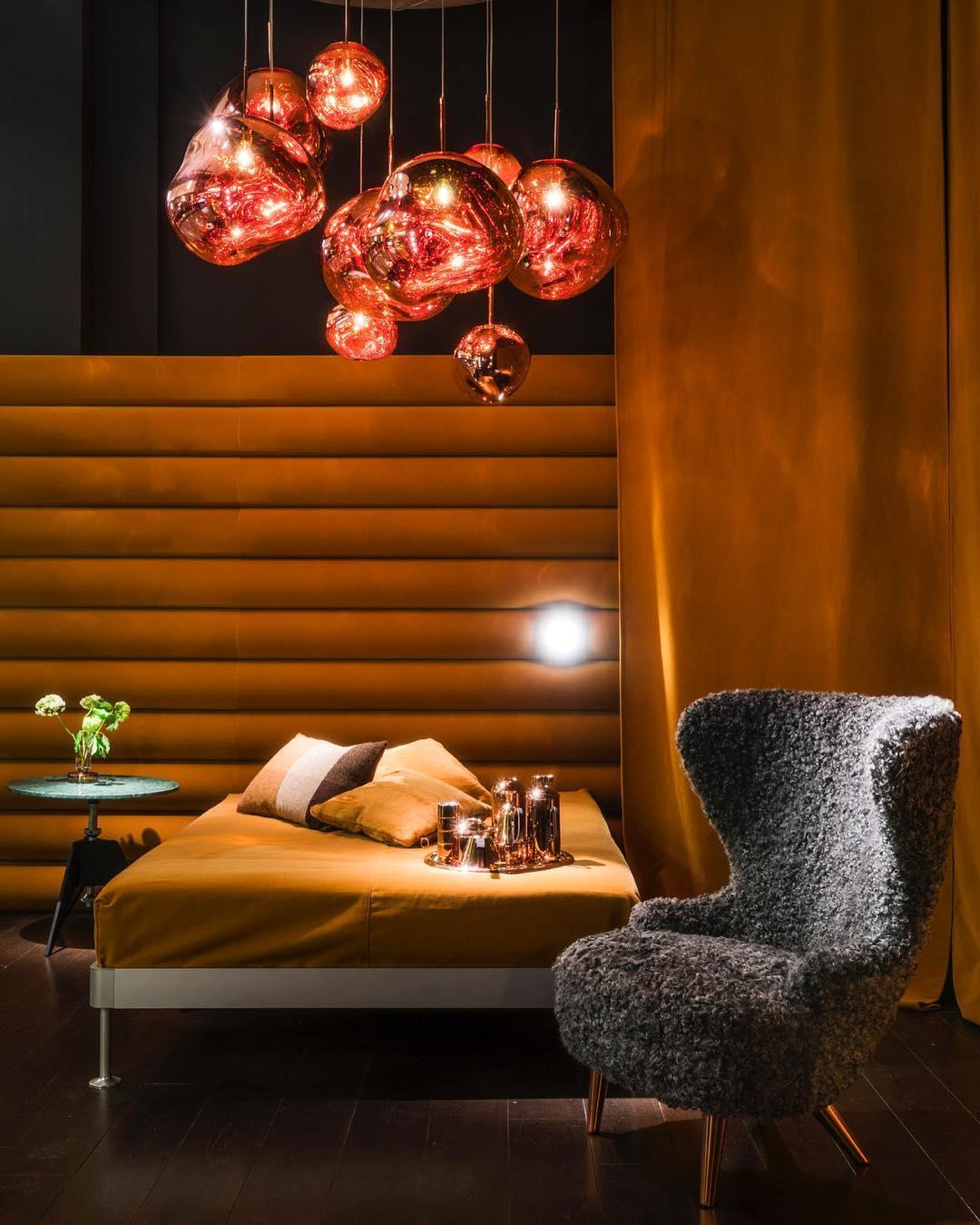 Modern Lava Glass Dome Pendant Light 1-Light